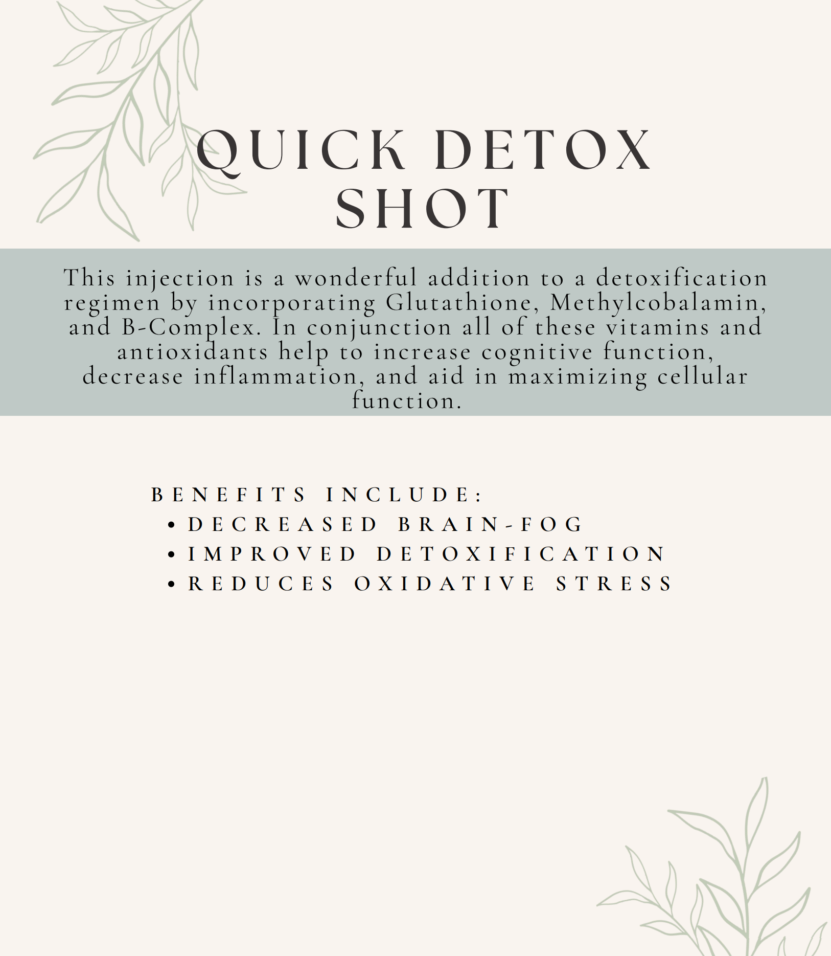 Quick Detox IM Wellness